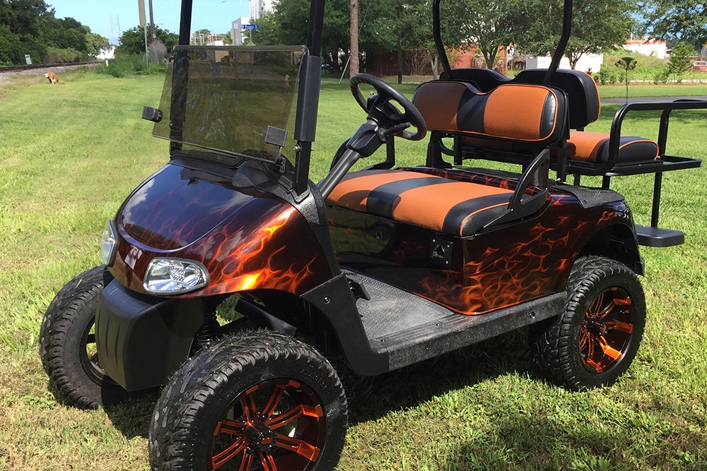 custom golf carts