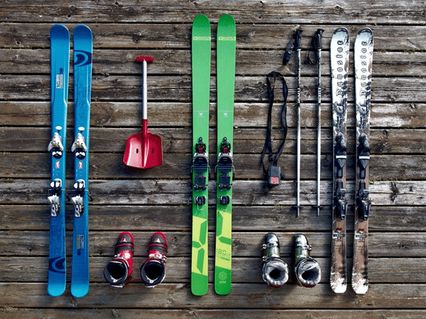 different types of skis