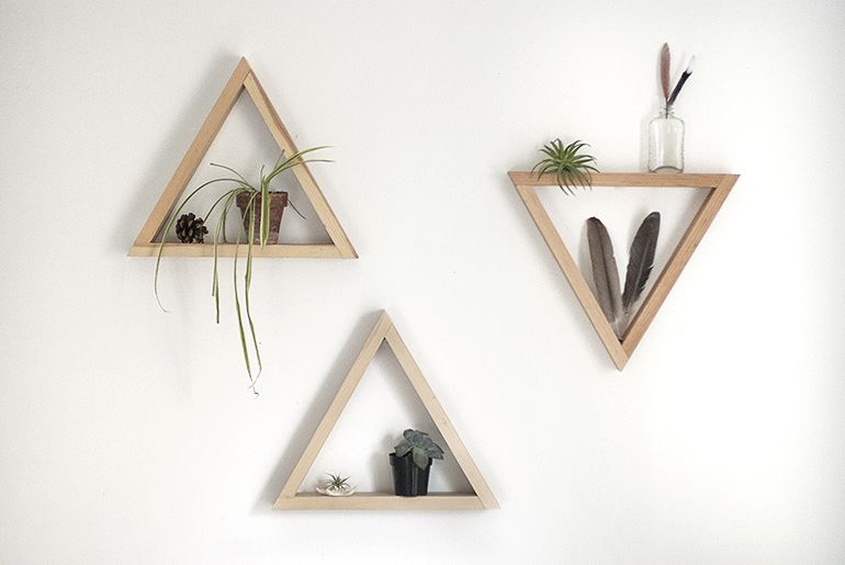 DIY Wooden Shelves